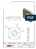 Plano de Chumacera Pequeño Pasante