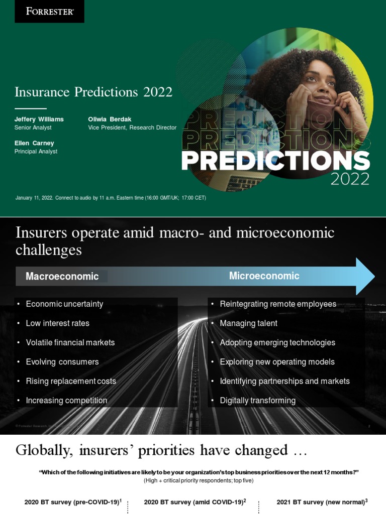 Insurance Predictions Williams Berdak Carney PDF Insurance