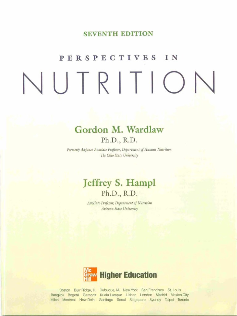 Perspectives in Nutrition 7th Edition PDF Carbohydrates Fat Foto