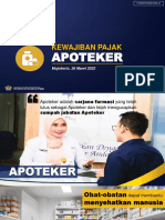 Aspek Perpajakan Apoteker