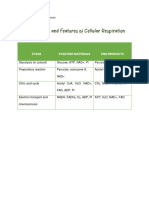 WW5 - Cellular Respiration-Materials and Products