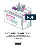 Mozilla - Five Walled Gardens
