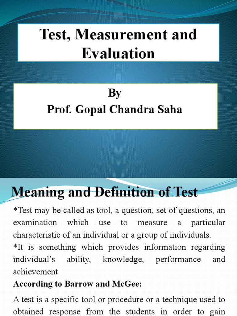 test-measurement-and-evaluation-unit-i-pdf-validity-statistics