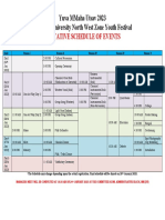 Yuva Maha Utsav 2023 Inter-University Youth Festival Schedule