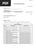 1440 - 2265 - 2266 Codes Sensor Test