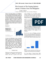 A Win-Win-Win Scenario in The Gaming Industry Amidst The Pandemic: Evidence From The Philippines