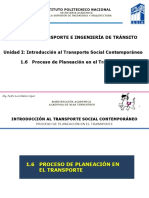 10a A SESIÓN 1.6 Proceso de Planeación en Transporte