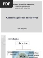 Aula 4 - Classificação dos seres vivos