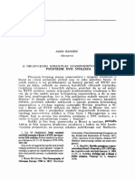 A. Handzic - o Društvenoj Strukturi Stanovništva U Bosni Pocetkom Xvii Stoueca