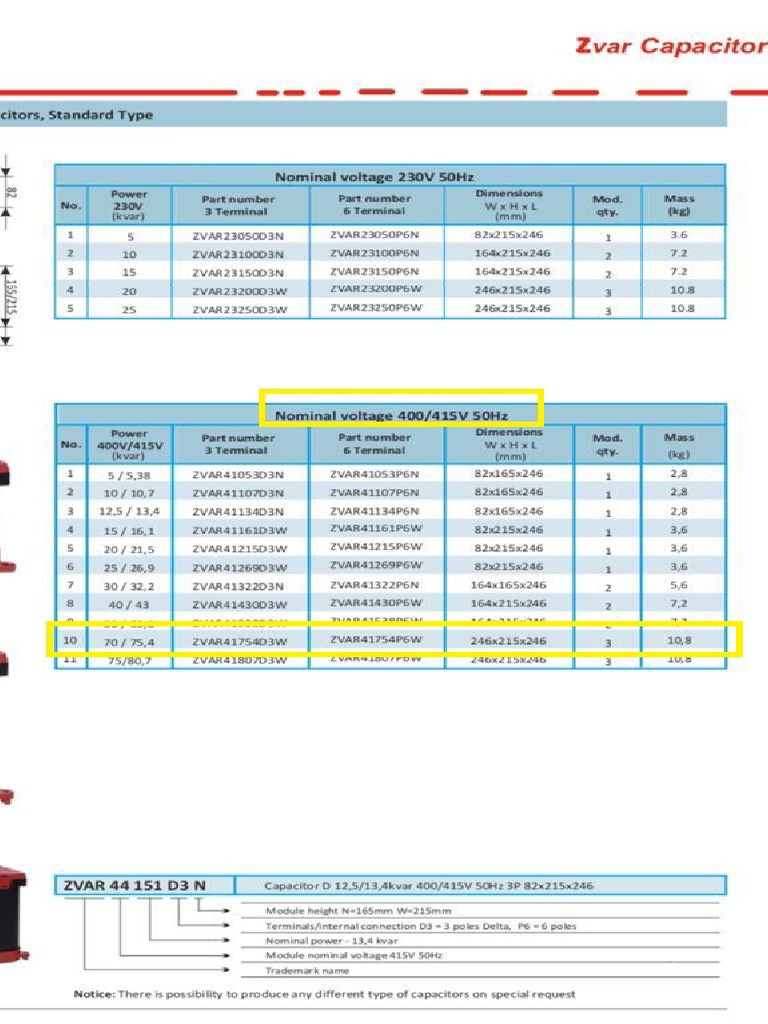 Capacitor Bank 70kvar Pdf