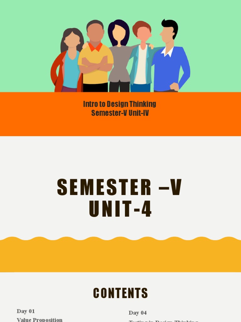 CSBS - DT - Sem 5 - Unit4 - Final | PDF | Design Thinking | Agile ...