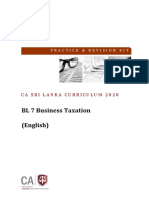 BL 7 Business Taxation