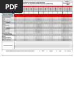 Check List Equipos Fijos Contra Incendios | PDF