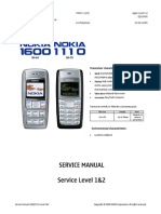 Nokia 1600 1110 Servicemanual en