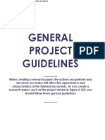 Asm452 Research Paper - General Project Guidelines 2020