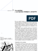 CAPITULO 03 - Las Proteínas y sus Funciones Biológicas. Perspectiva