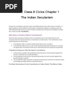 CBSE Class 8 Civics Chapter 1 The Indian Constitution