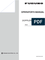 Operator Manual Doppler Speedlog Ds80