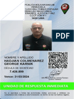 Carnet Hadjian George