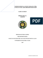 Penentuan Kadar Chemical Oxygen Demand (Cod), Fosfat, Dan Sulfat Pada Air Limbah Rumah Sakit