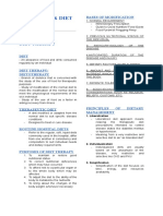 Dietary guidelines for common infectious diseases