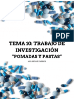 Trabajo de Investigación Pomadas y Pastas (Alex M.)