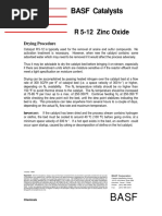 BASF R 0-25 Catalyst Data Sheet | PDF | Catalysis | Magnesium