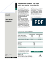 Selexsorb CDO-200 Data Sheet