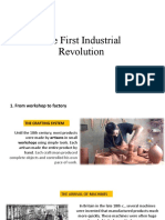 The First Industrial Revolution