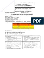 Interpretare Test 2018-2019