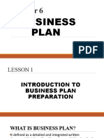 CHAPTER 6 BUSINESS PLAN (JANEY)