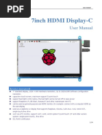 7inch HDMI Display C User ManualEn