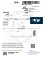 Shipping Permit Image