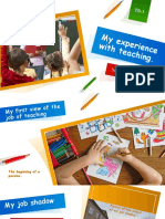 My Experience With Teaching