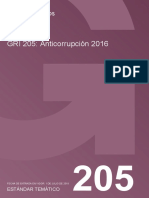 GRI 205 - Anticorrupción 2016 - Spanish