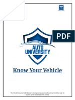 Auto University - Know Your Vehicle