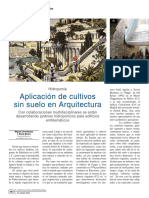 Aplicaión de Cultivos Sin Suelo en Arquitectura - Horticultura Intenacional - 2009