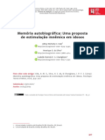 MEMORIA AUTOBIOGRÁFICA: UMA PROPOSTA DE ESTIMULACIÓN MNÉMICA EN ANCIANOS