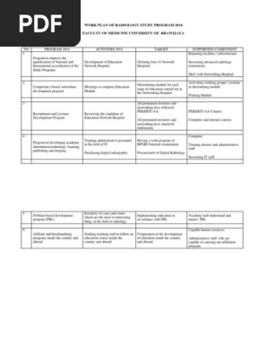 Work-plan
