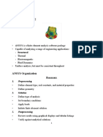 ANSYS Finite Element Analysis Software