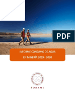 Informe Consumo Agua Minería 2019-2020