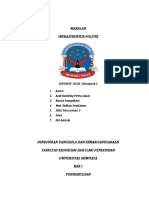 Infrastruktur - Politik (Tugas)