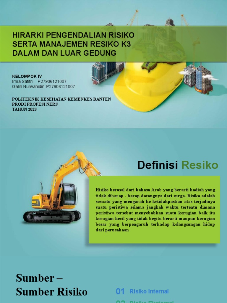 Hirarki Pengendalian Resiko Dan Manajemen Resiko Dalam Dan Luar Gedung ...