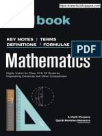 Arihant Mathematics HandBook