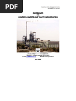 Guideline Incinerator Standards CPCB | PDF | Incineration | Combustion