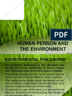 6 Human Person and The Environment