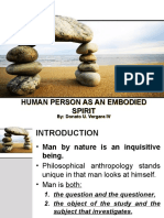 5 Human Person As An Embodied Spirit
