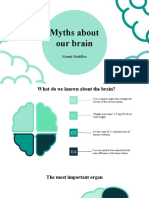 Myths About Our Brain.