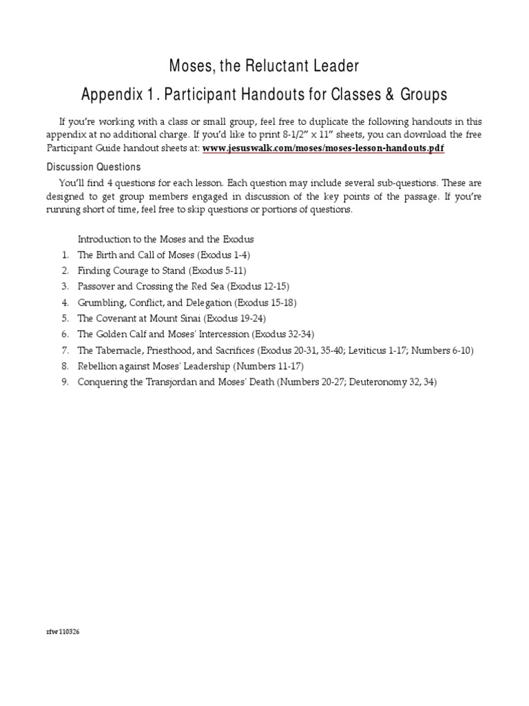 moses-lesson-handouts-pdf-book-of-exodus-covenant-biblical