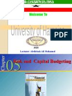 CH05 Risk and Capital Budgeting